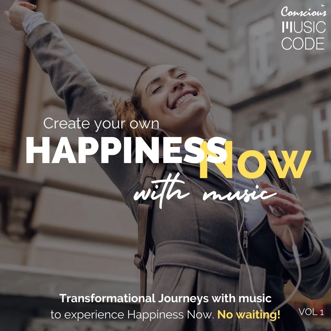 happiness now with music